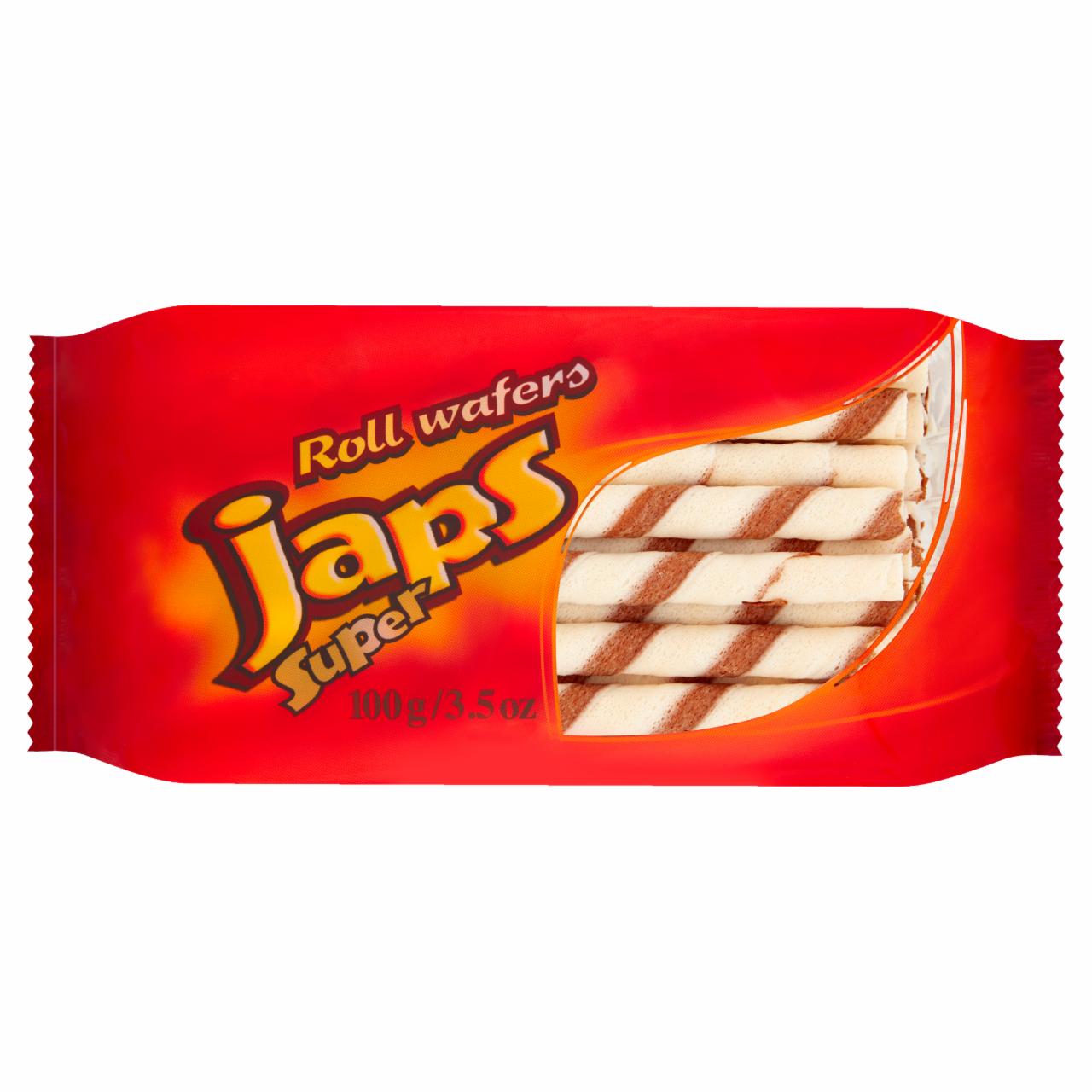 Zdjęcia - Japs Super Rurki waflowe 100 g