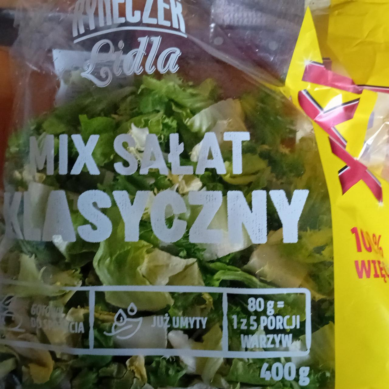 Zdjęcia - Mix sałat klasyczny Ryneczek Lidla