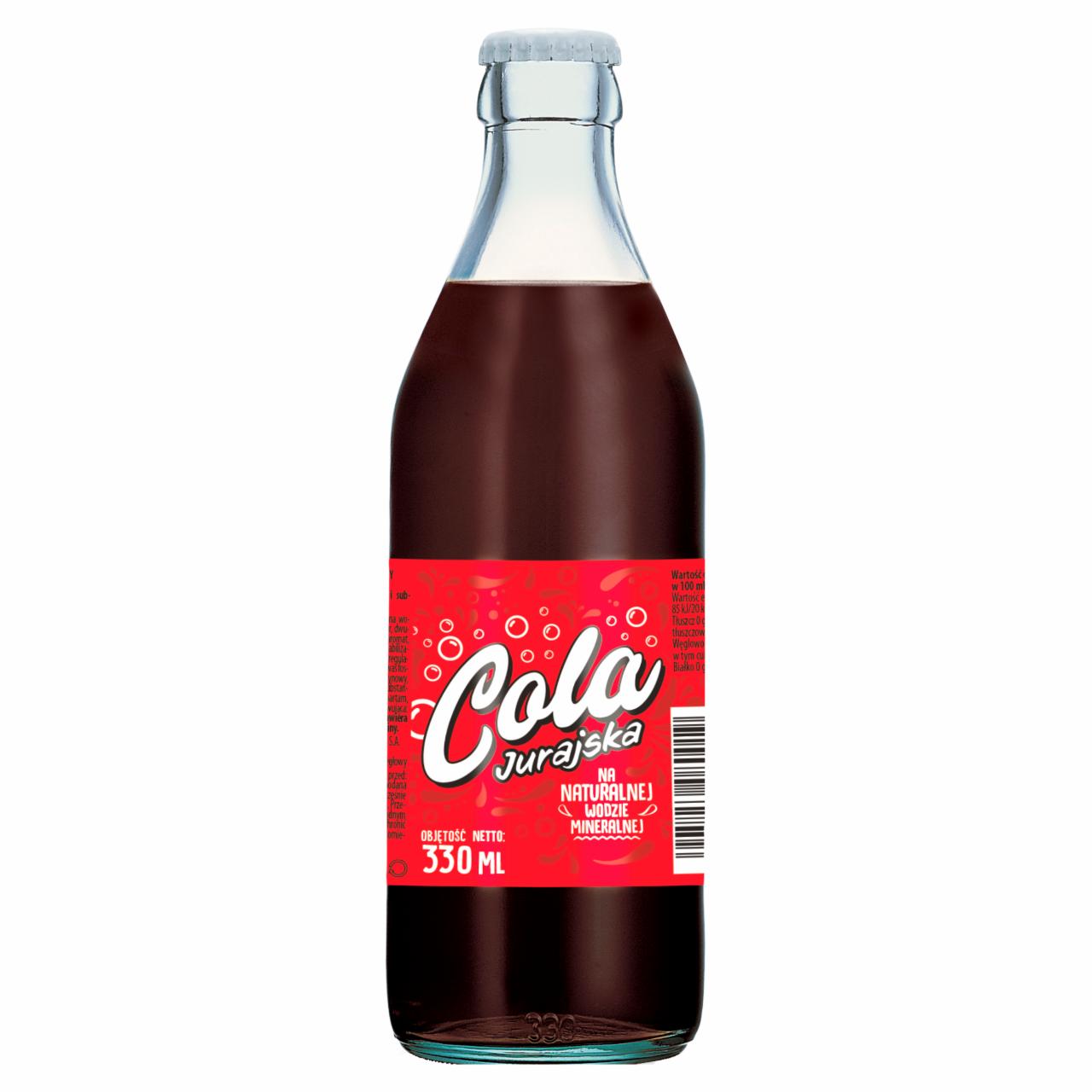 Zdjęcia - Jurajska Cola Napój gazowany 330 ml