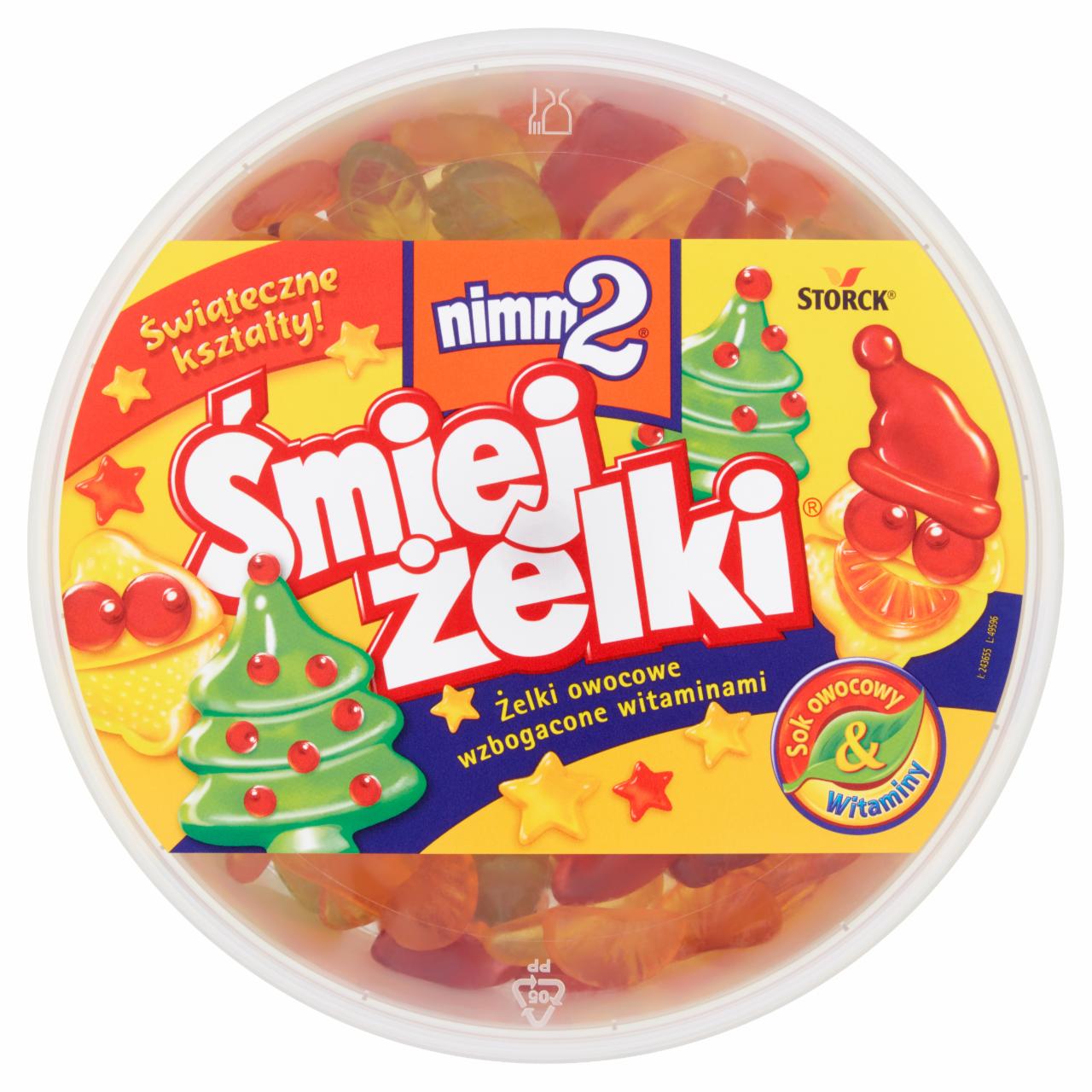 Zdjęcia - nimm2 Śmiejżelki Żelki owocowe wzbogacone witaminami 700 g