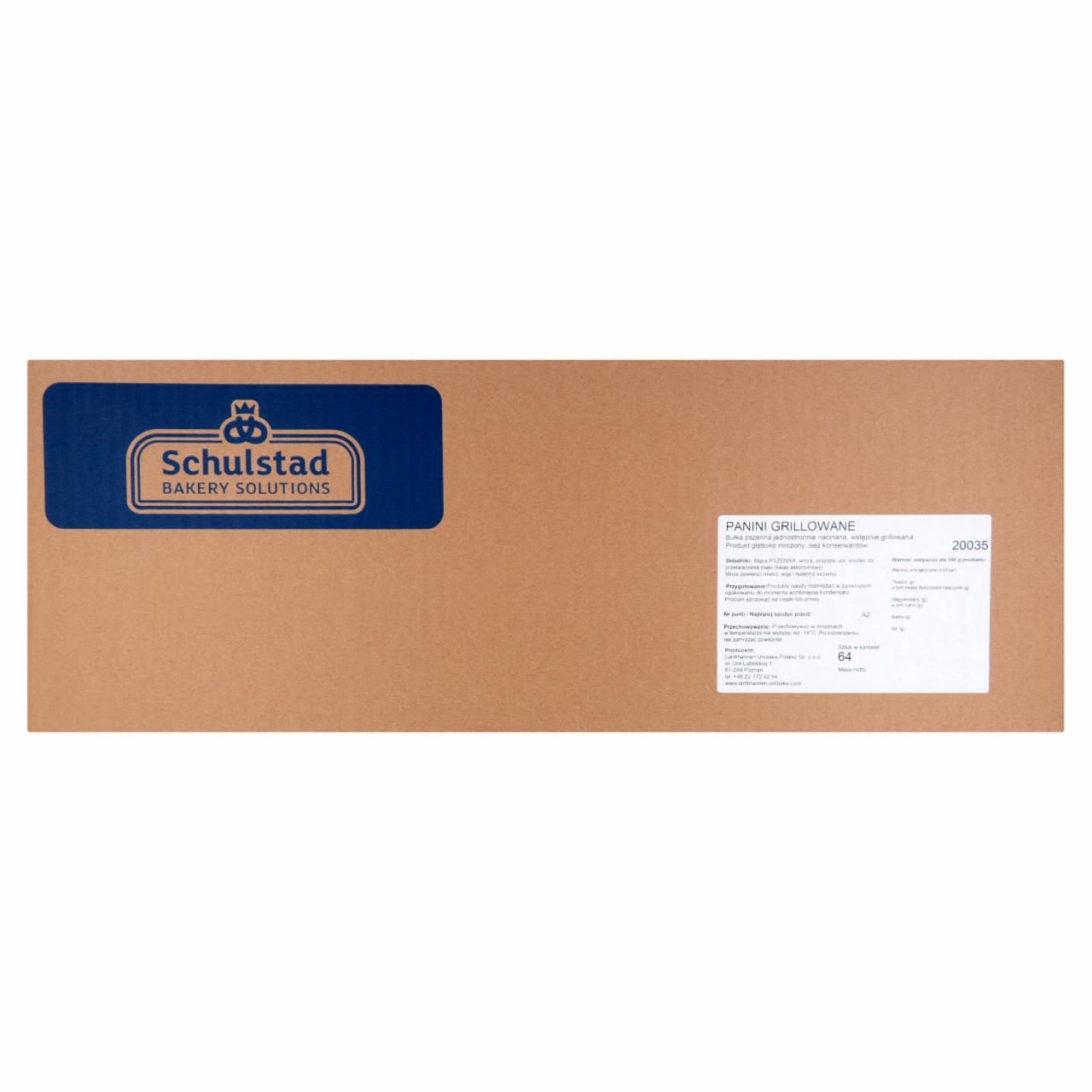 Zdjęcia - Schulstad Bakery Solutions Panini grillowane 7,04 kg (64 sztuki)