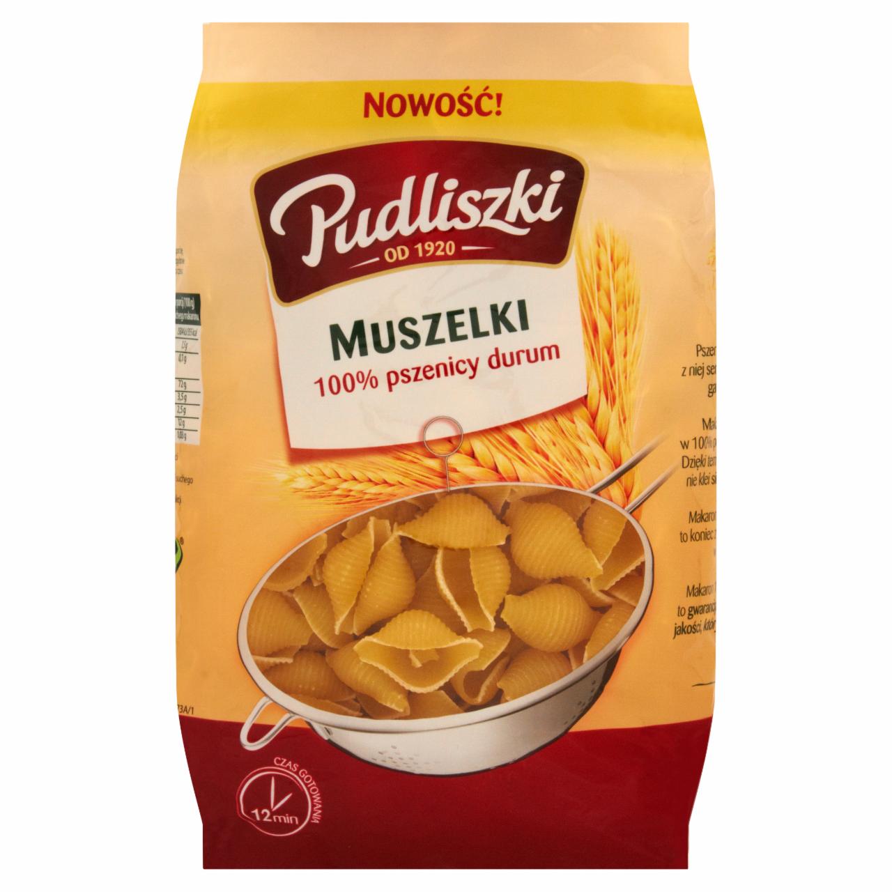 Zdjęcia - Pudliszki Makaron muszelki 500 g