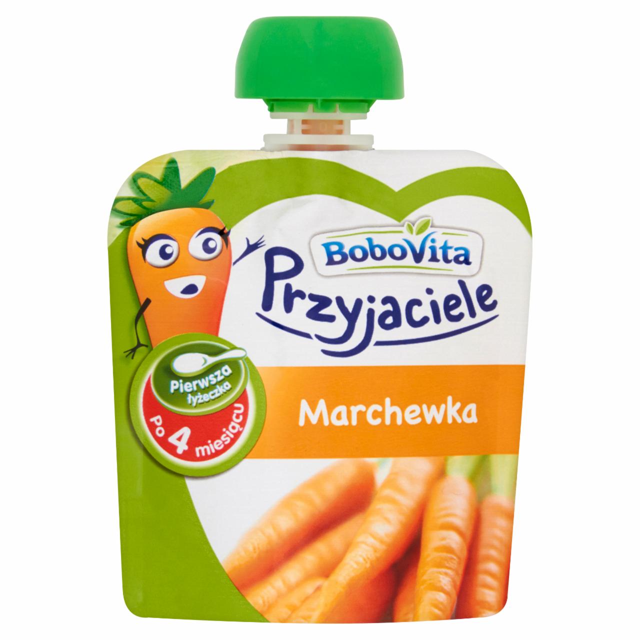 Zdjęcia - BoboVita Przyjaciele Marchewka po 4 miesiącu 50 g