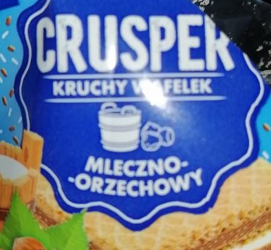 Zdjęcia - Crusper kruchy wafelek mleczno orzechowy