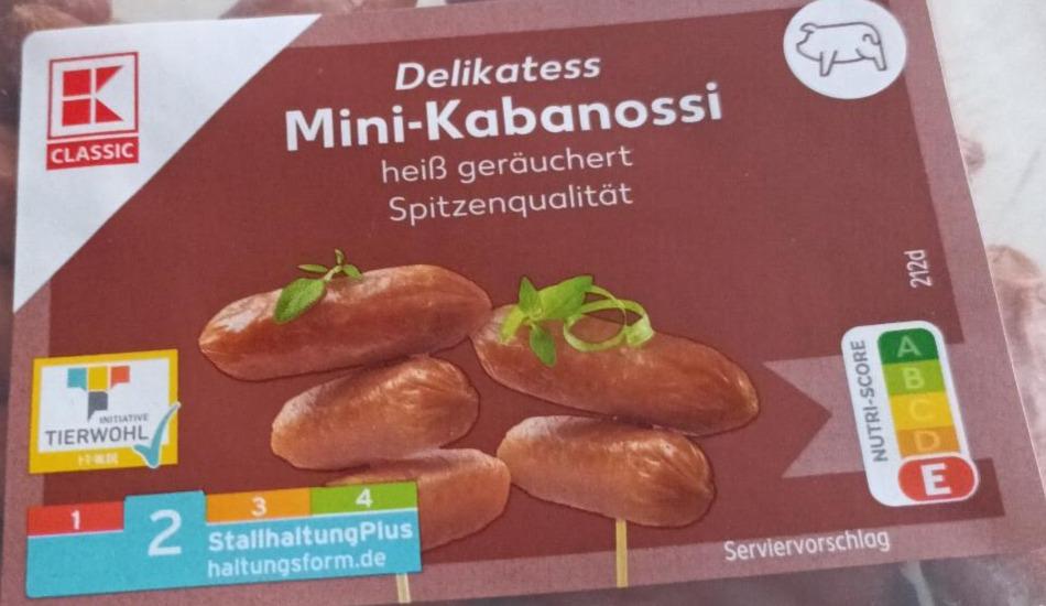 Zdjęcia - Mini Kabanossi Kaufland