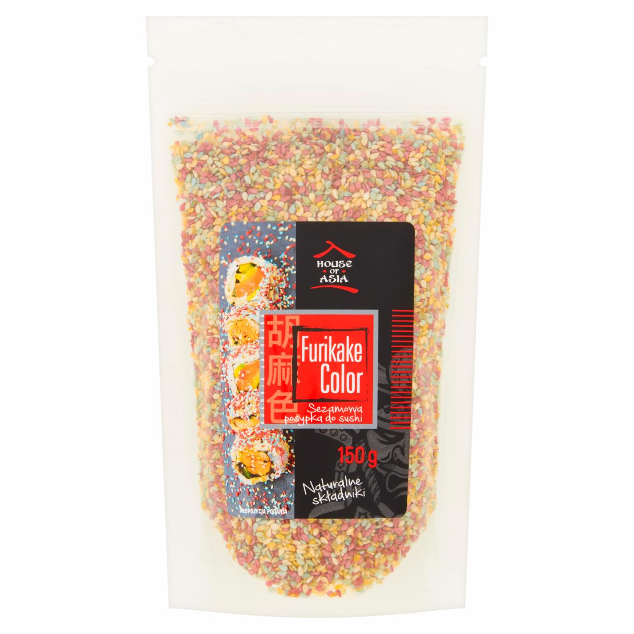 Zdjęcia - House of Asia Furikake Color Sezamowa posypka do sushi 150 g