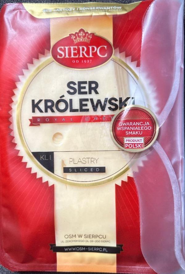 Zdjęcia - Ser królewski plastry Sierpc