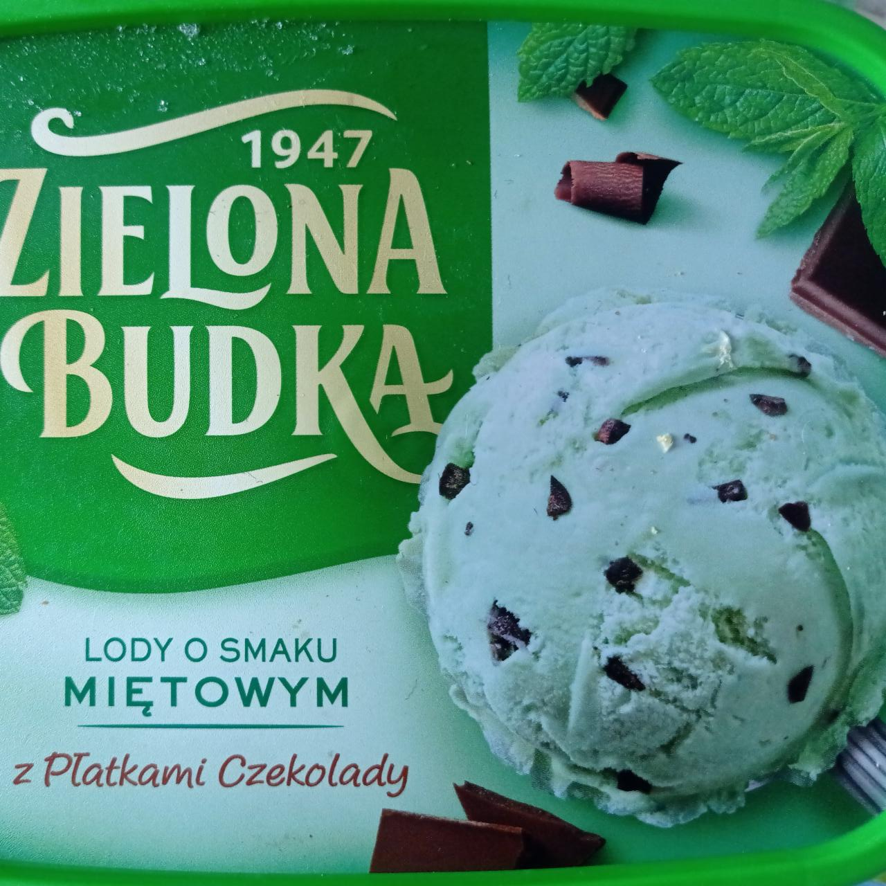 Zdjęcia - Lody o smaku miętowym Zielona Budka