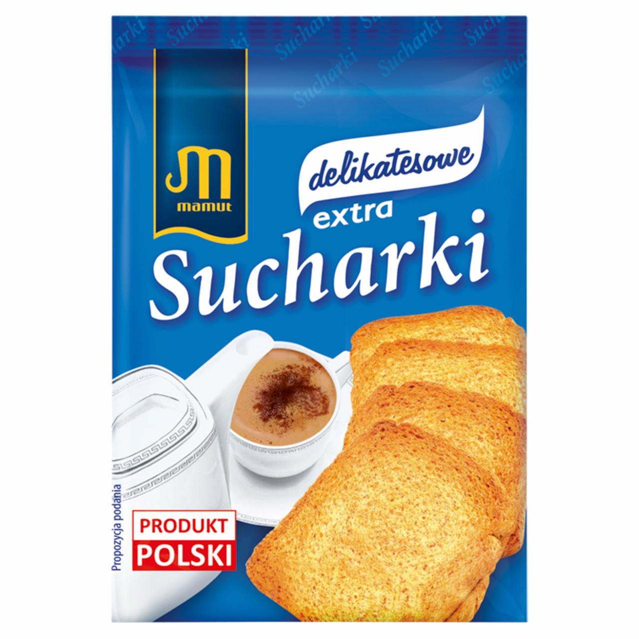 Zdjęcia - Sucharki extra delikatesowe 41 g (4 sztuki) Mamut