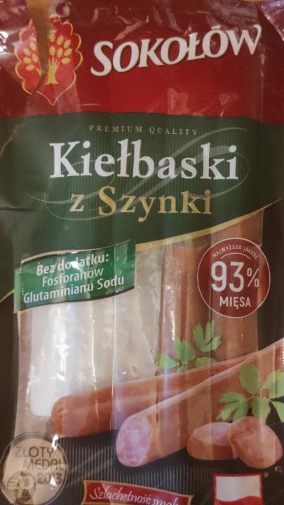 Zdjęcia - kiełbaski z szynki Sokołów