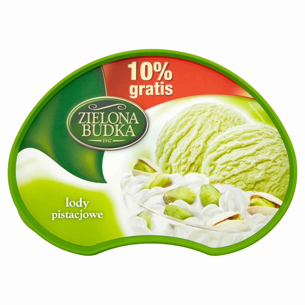 Zdjęcia - Zielona Budka Lody pistacjowe 1100 ml