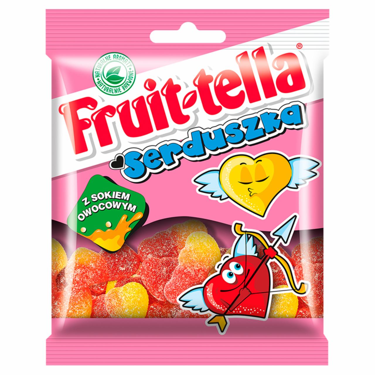 Zdjęcia - Fruittella Serduszka Żelki o smaku brzoskwiniowym 90 g