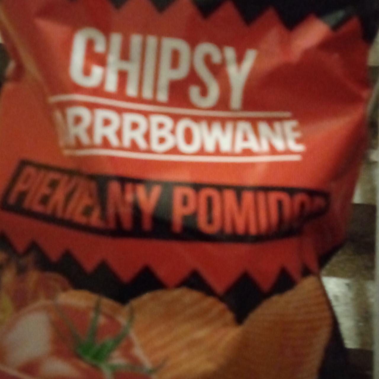 Zdjęcia - Chipsy karbowane piekielny pomidor Lewiatan