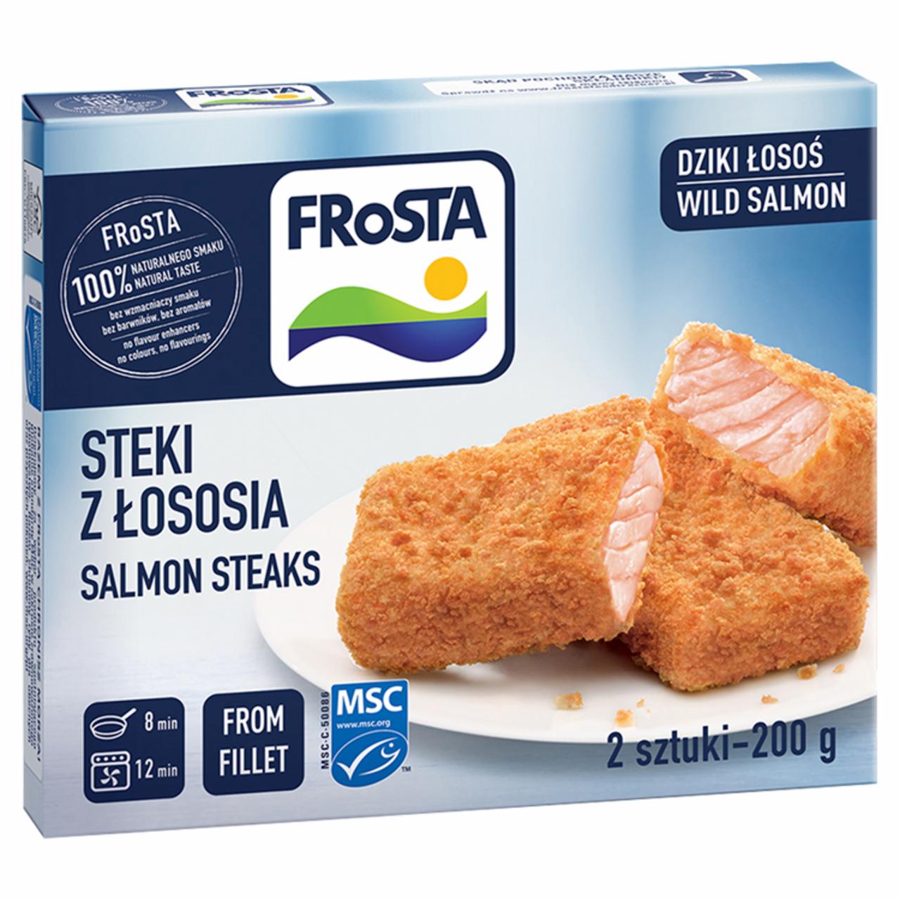 Zdjęcia - FRoSTA Steki z łososia 200 g (2 sztuki)