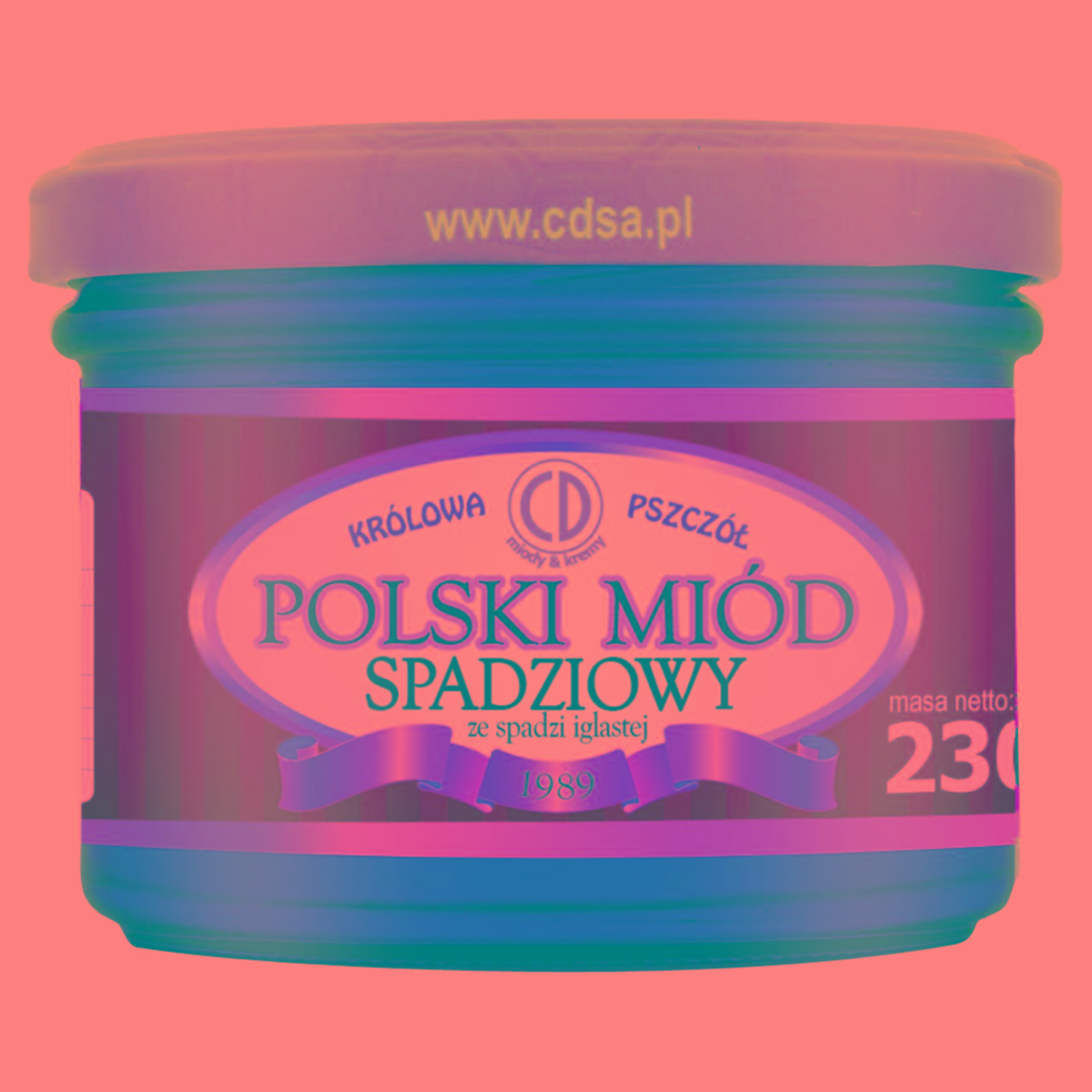 Zdjęcia - Królowa Pszczół Polski miód spadziowy ze spadzi iglastej 230 g