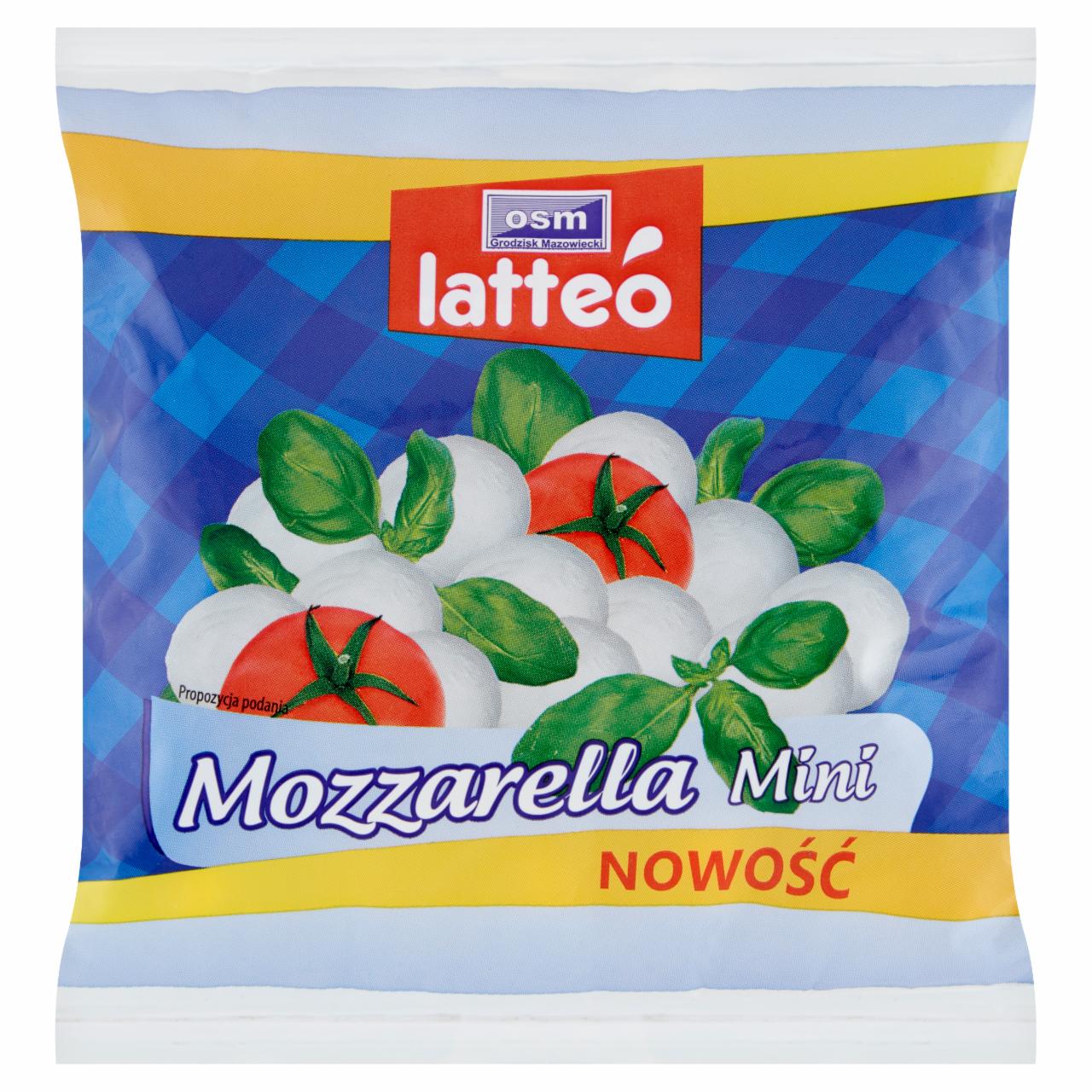 Zdjęcia - OSM Grodzisk Mazowiecki latteó Mozzarella mini 150 g