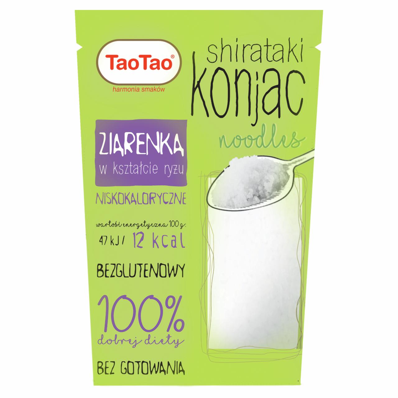 Zdjęcia - Tao Tao Shirataki konjac noodles Ziarenka w kształcie ryżu 270 g