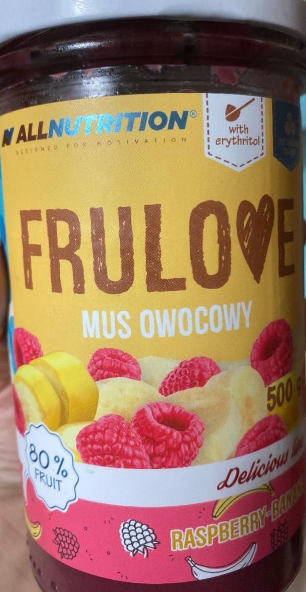 Zdjęcia - Frulove mus owocowy raspberry banana Allnutrition