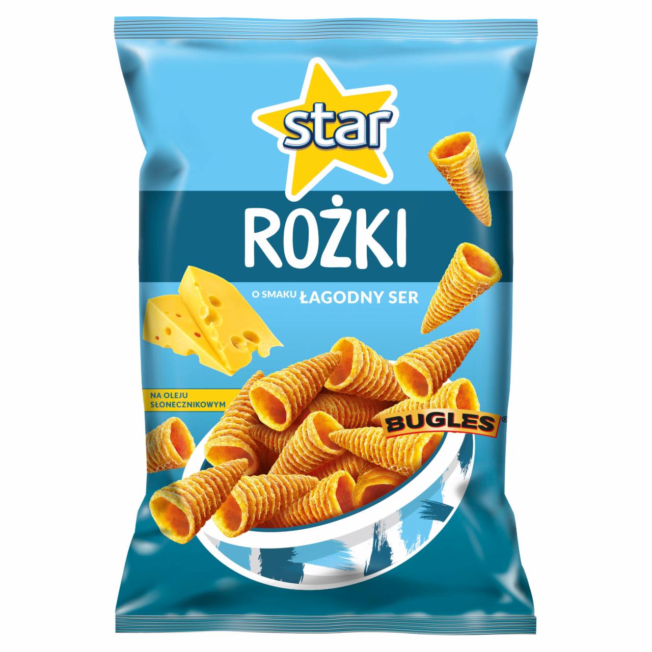 Zdjęcia - Star Rożki Przekąski kukurydziane o smaku serowym 95 g