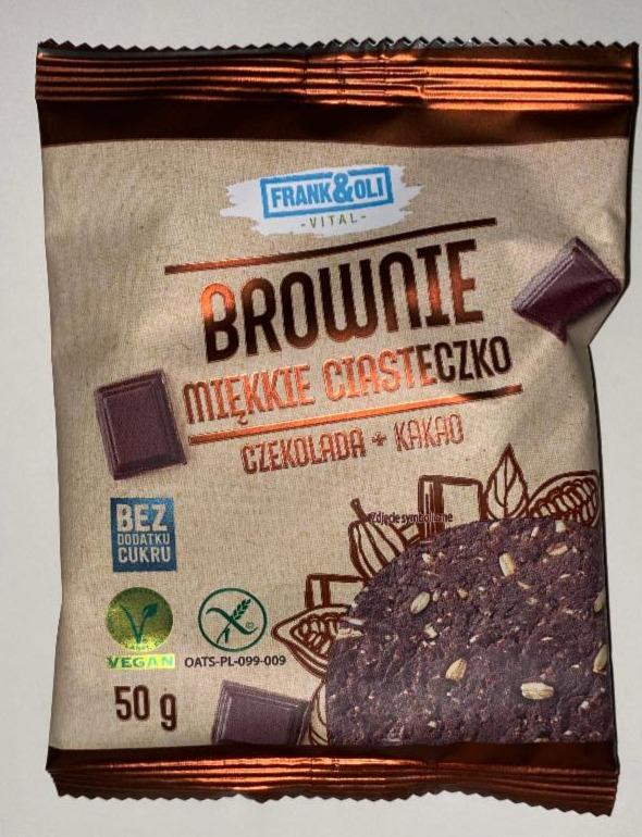 Zdjęcia - Brownie Miękkie ciasteczko Czekolada + Kakao Frank & Oli