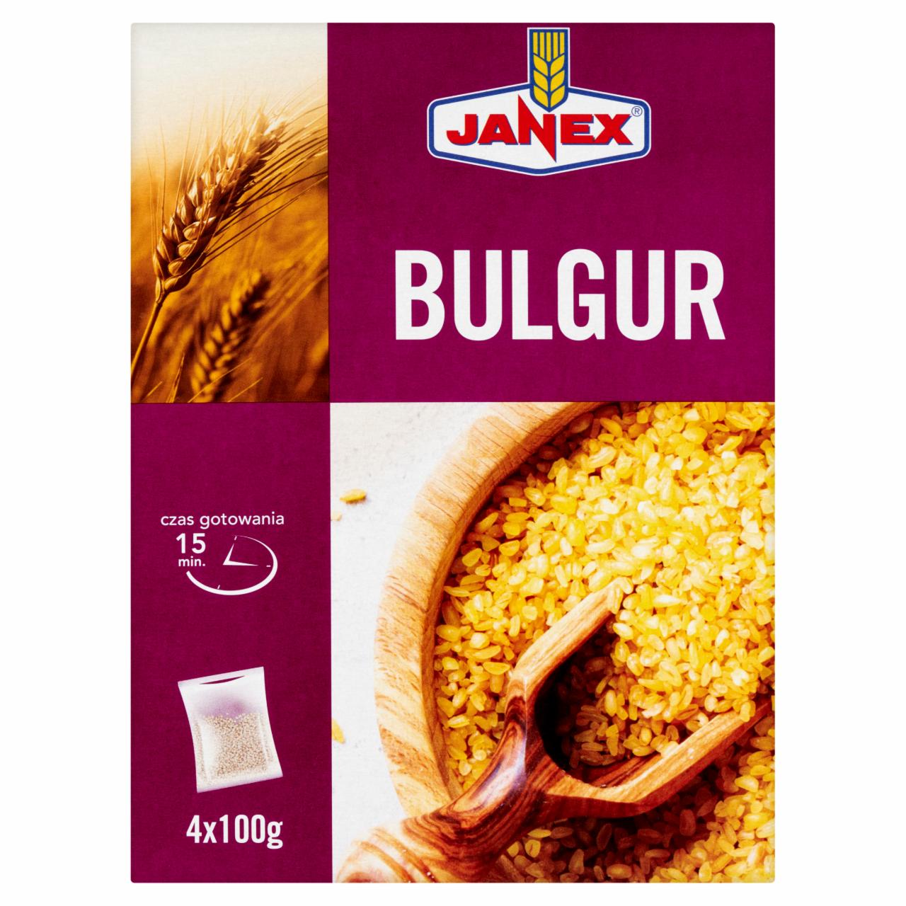 Zdjęcia - Janex Bulgur 400 g (4 x 100 g)