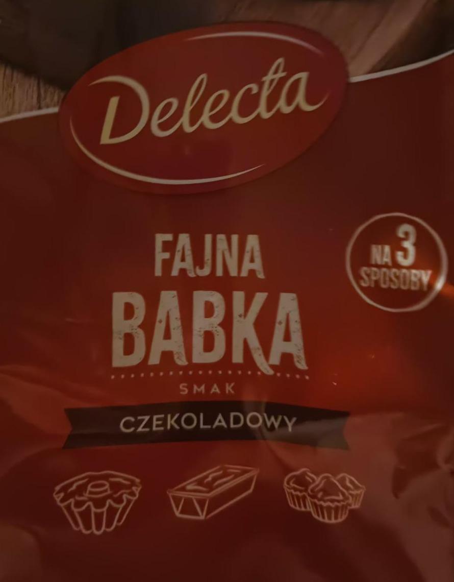 Zdjęcia - Fajna babka smak czekoladowy delecta