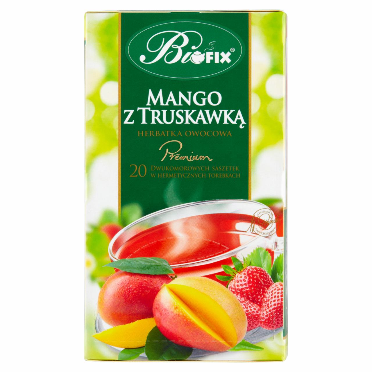 Zdjęcia - Herbatka owocowa mango z truskawką Bifix