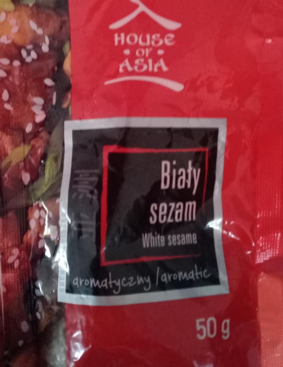 Zdjęcia - House of Asia Biały sezam 50 g