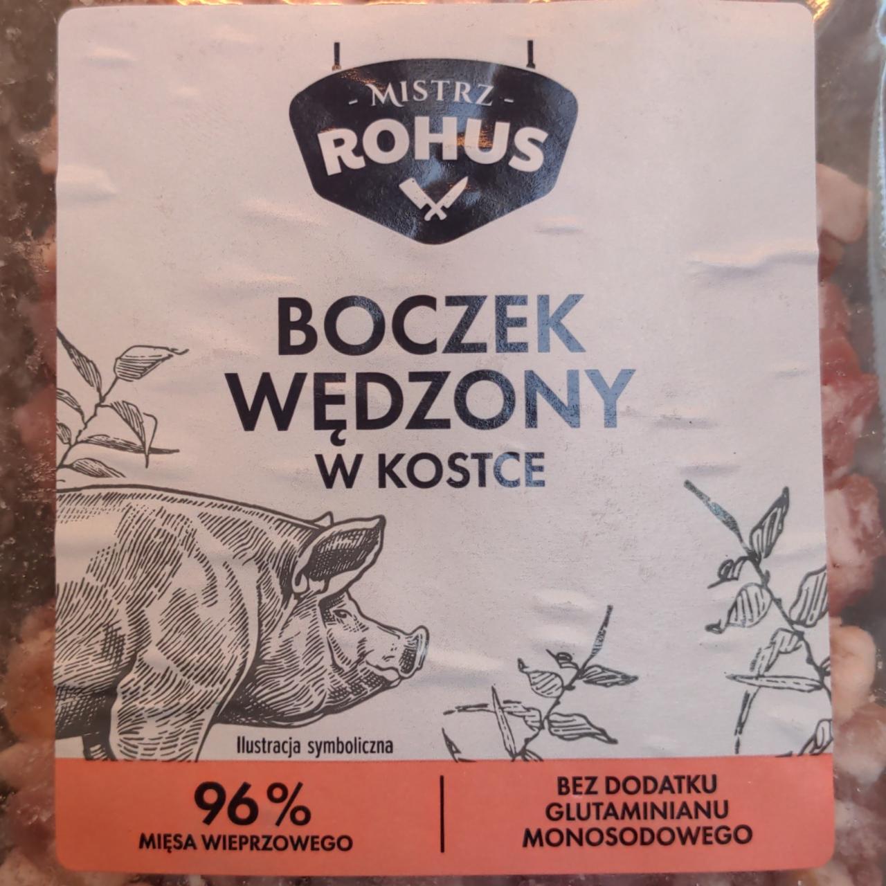 Zdjęcia - Boczek wędzony w kostce Mistrz Rohus