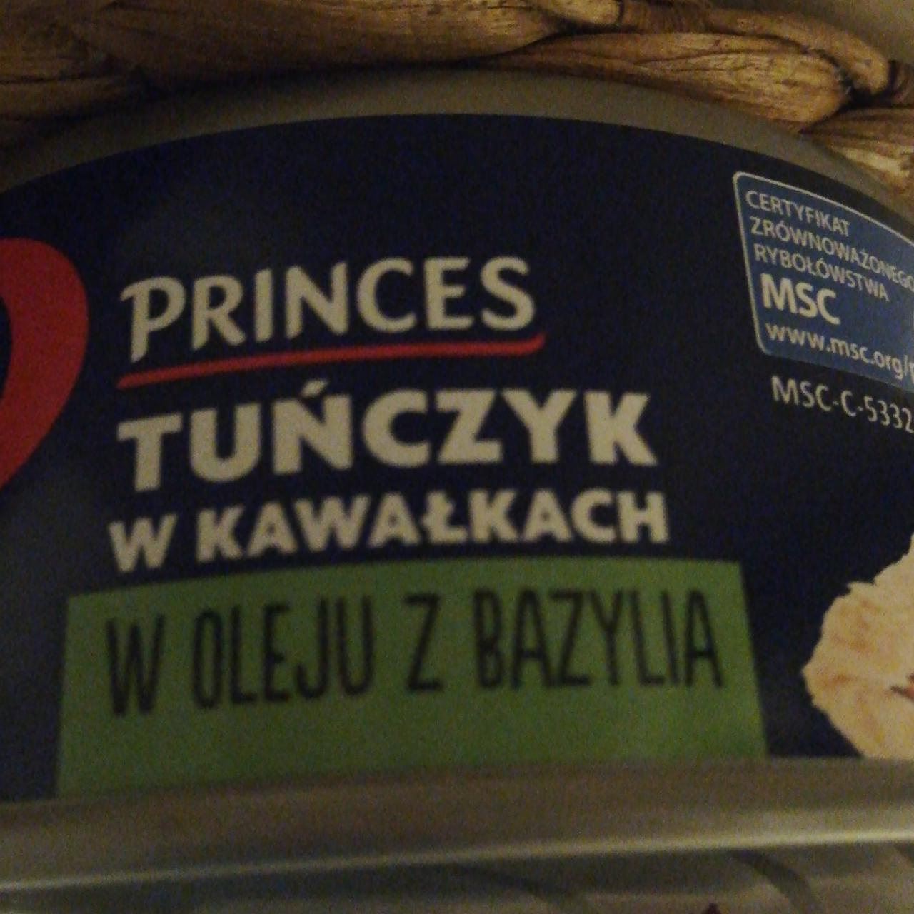 Zdjęcia - Tuńczyk w kawałkach w oleju z bazylią Princes