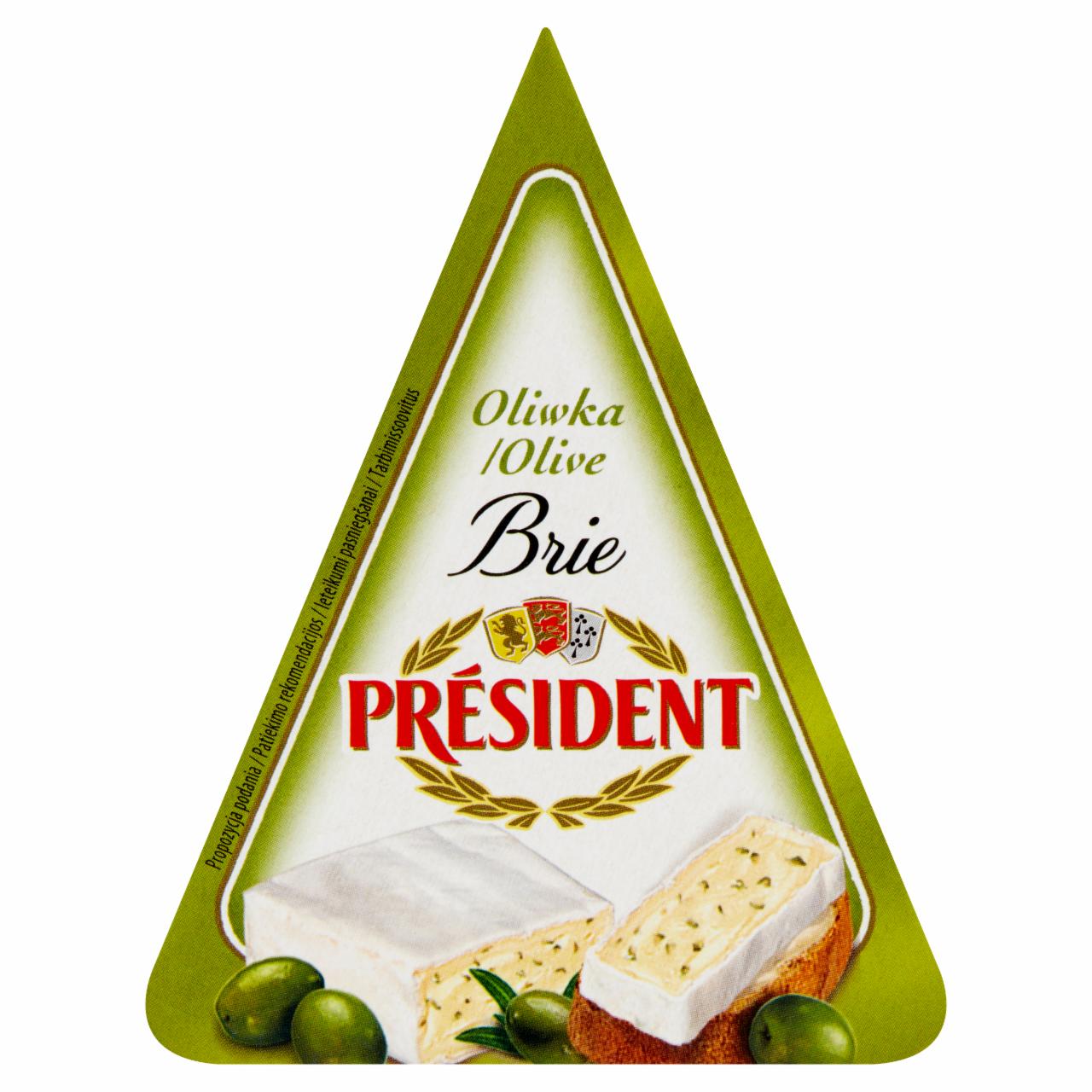 Zdjęcia - Président Ser Brie oliwka 125 g