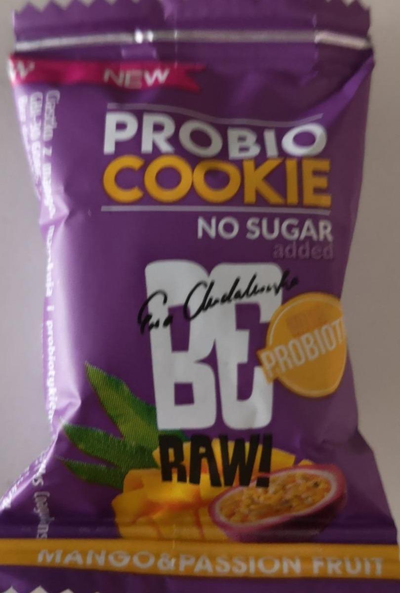 Zdjęcia - Be Raw! Probio Cookie Mango & Passion Fruit Ciastko 18 g