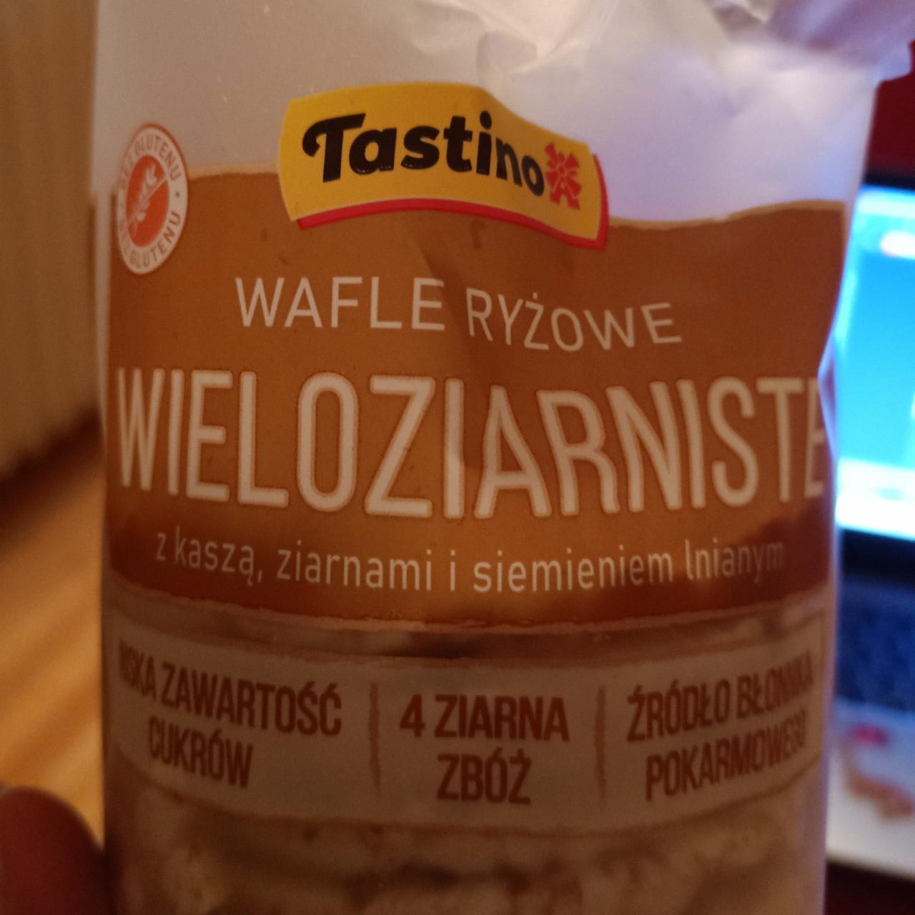 Zdjęcia - Wafle ryżowe wieloziarniste 4 ziarna Tastino