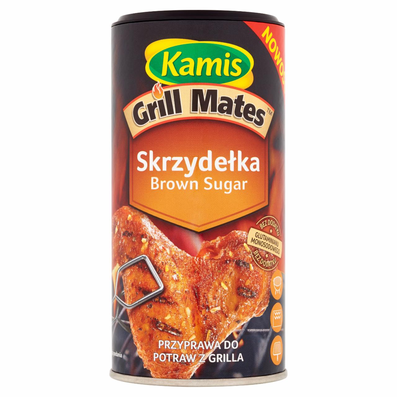 Zdjęcia - Kamis Grill Mates Skrzydełka Brown Sugar Przyprawa do potraw z grilla 70 g