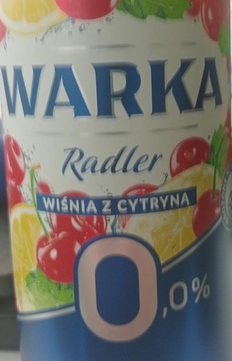 Zdjęcia - Radler Bezalkoholowy wiśnia z cytryną Warka