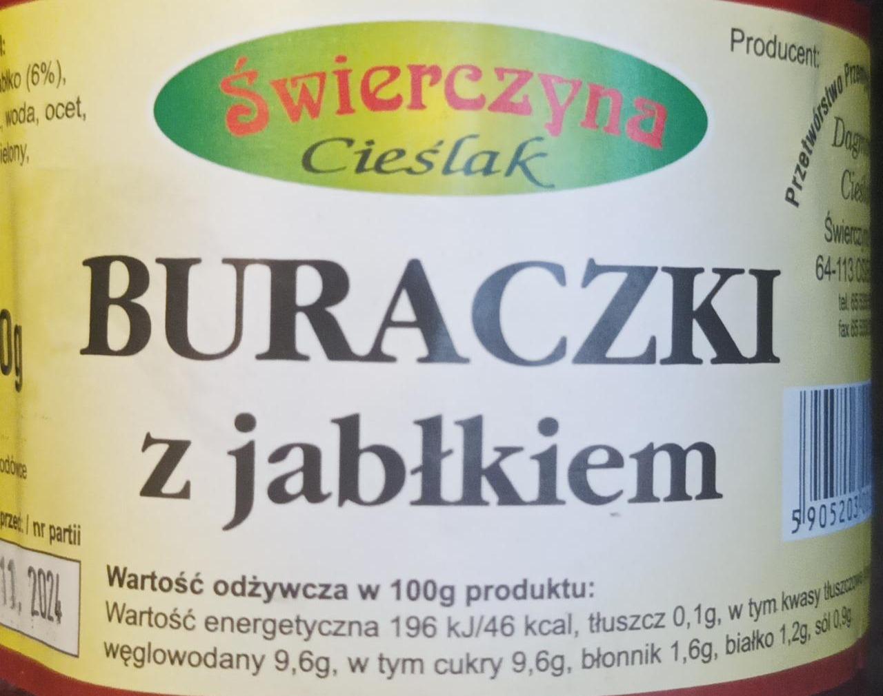 Zdjęcia - Buraczki z jabłkiem Świerczyna Cieślak