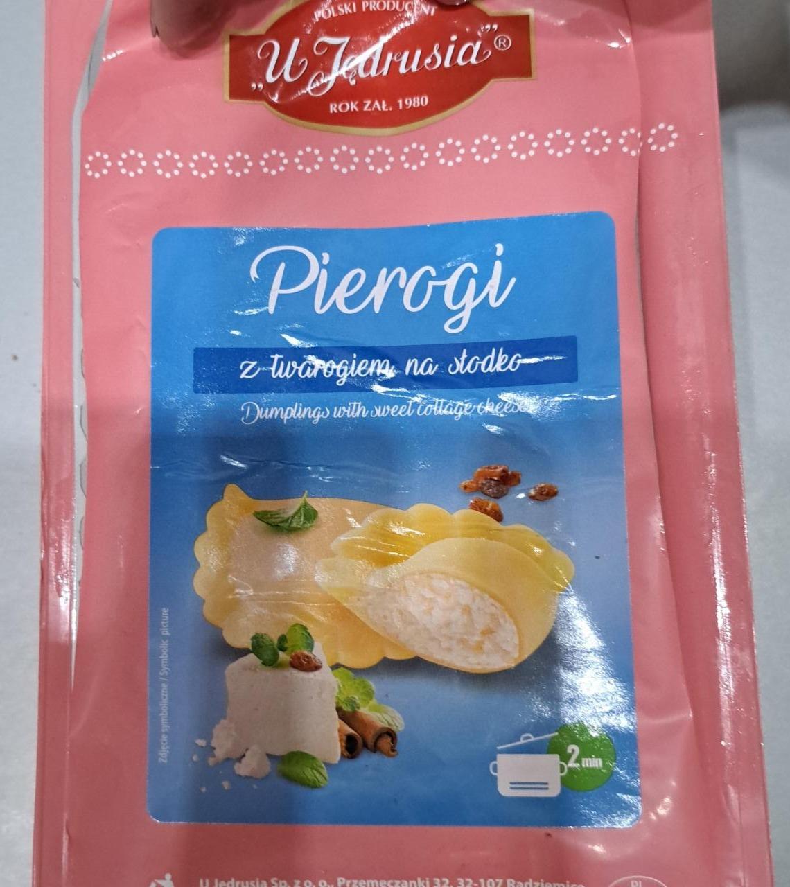 Zdjęcia - Pierogi z twarogiem na słodko U Jędrusia