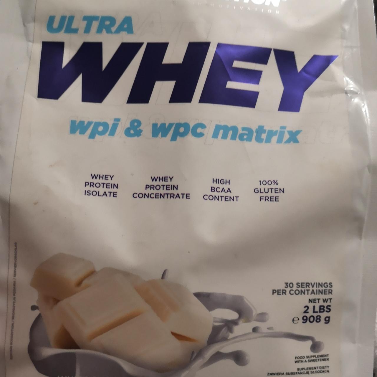 Zdjęcia - Białko ULTRA WHEY smak białej czekolady ALLNUTRITION