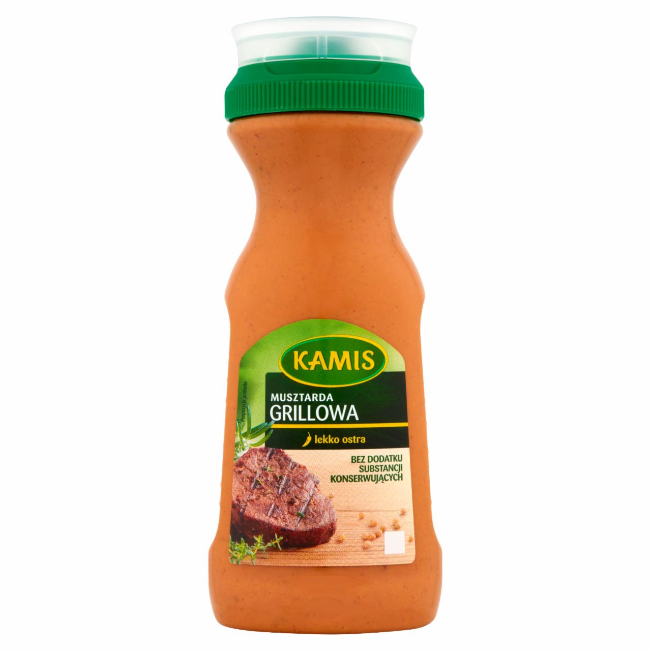 Zdjęcia - Kamis Musztarda grillowa 290 g