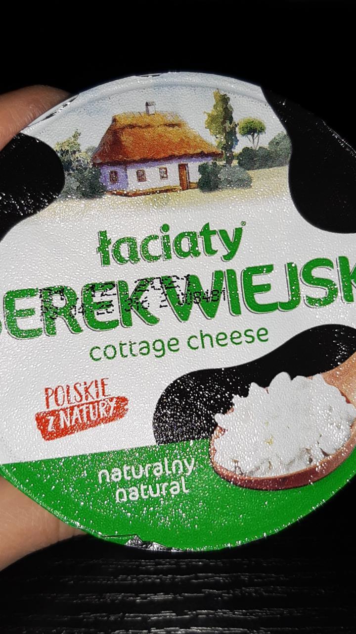 Zdjęcia - Serek wiejski naturalny Łaciaty