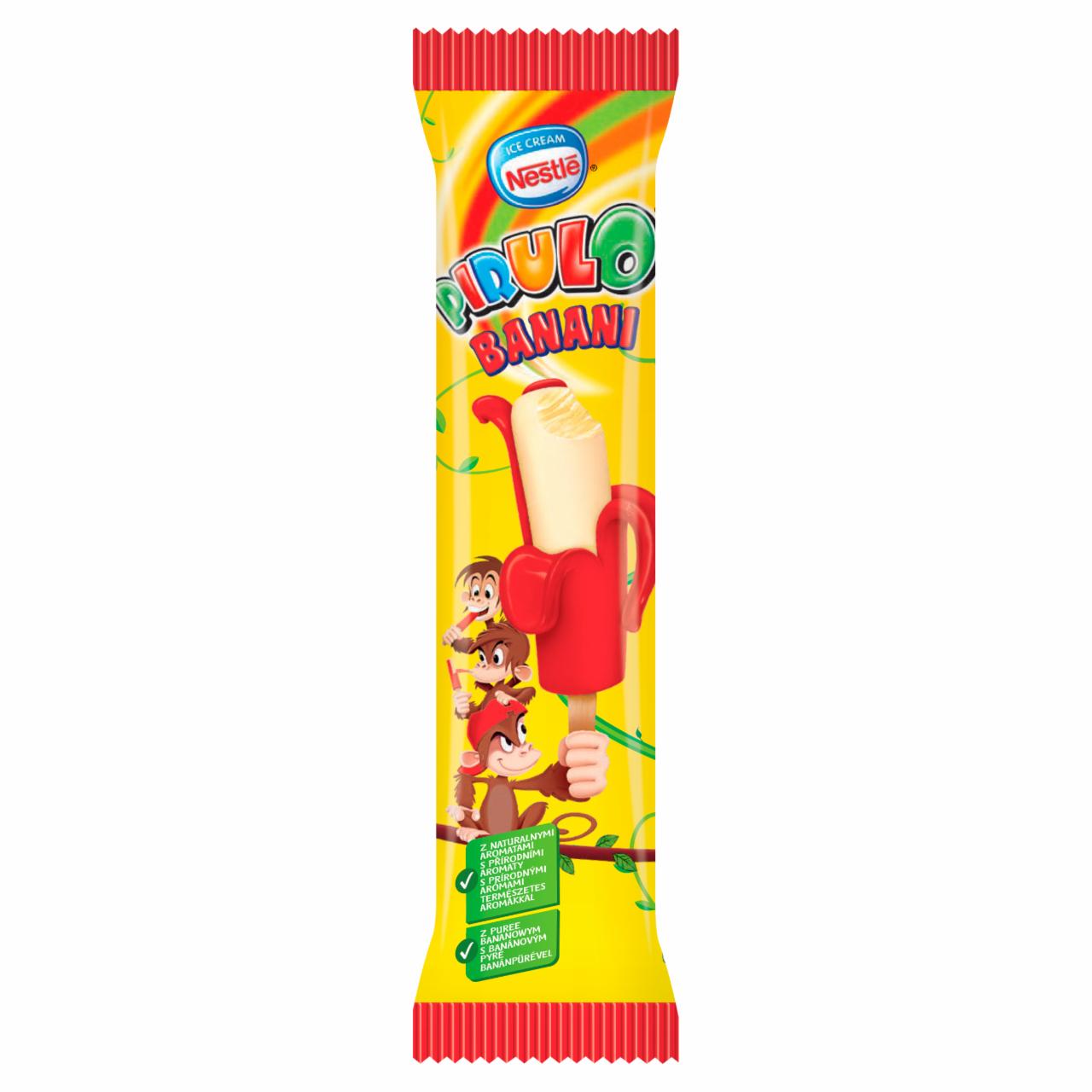 Zdjęcia - Pirulo Banani Lody wodne żelowe o smaku truskawkowym i lody cytrynowe 45 ml