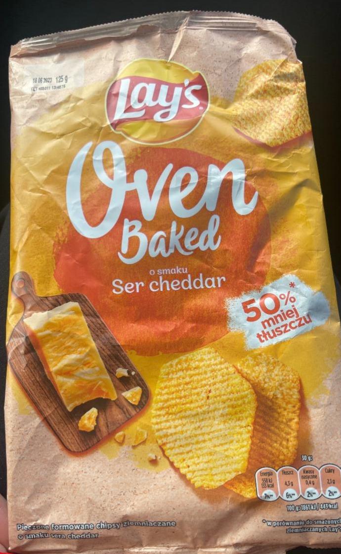 Zdjęcia - Oven Baked o smaku Ser cheddar Lay's