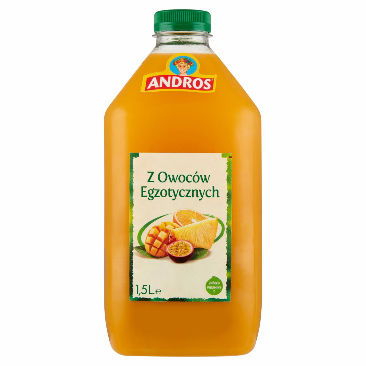 Zdjęcia - Andros Produkt do picia z owoców egzotycznych 1,5 l