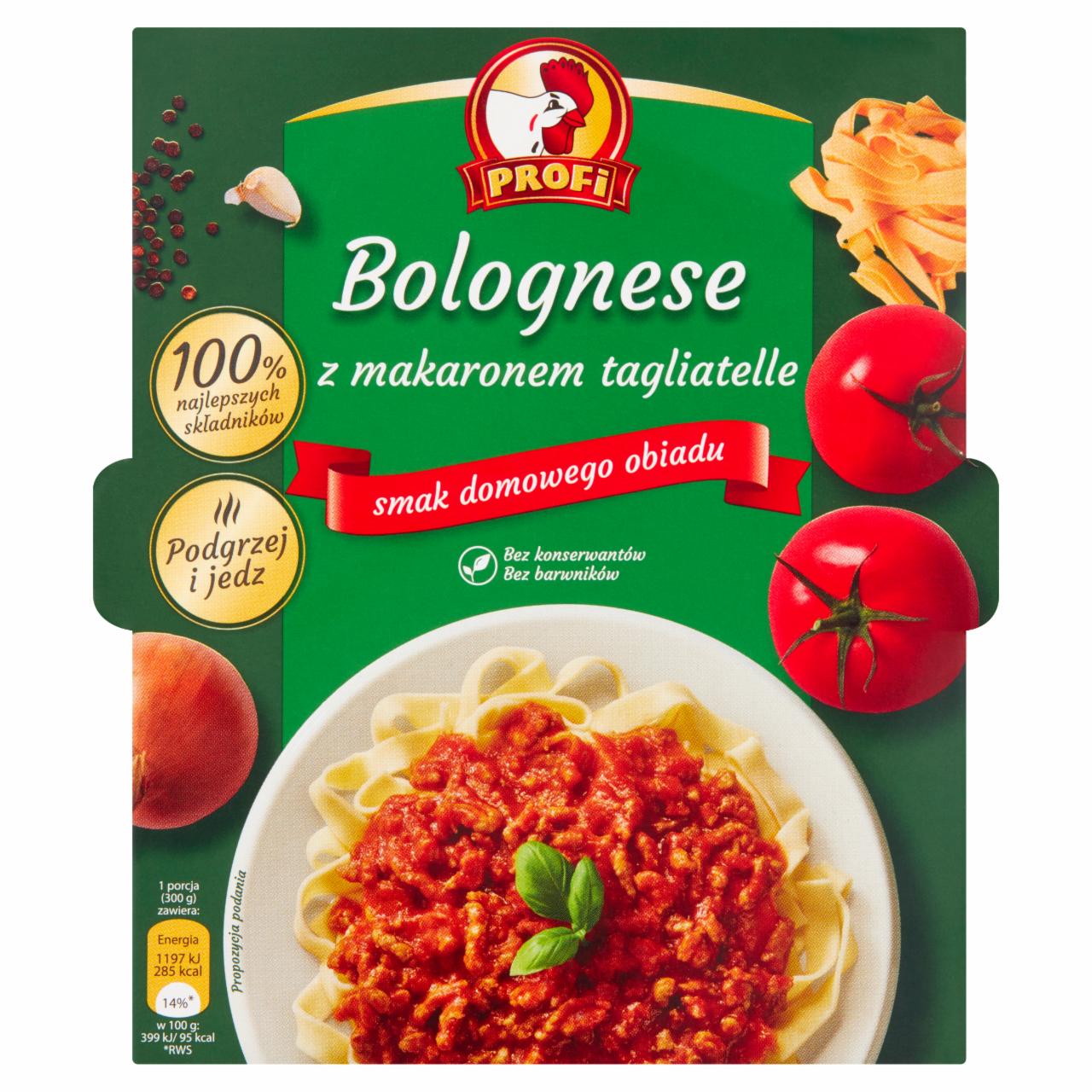 Zdjęcia - Profi Bolognese z makaronem tagliatelle 300 g