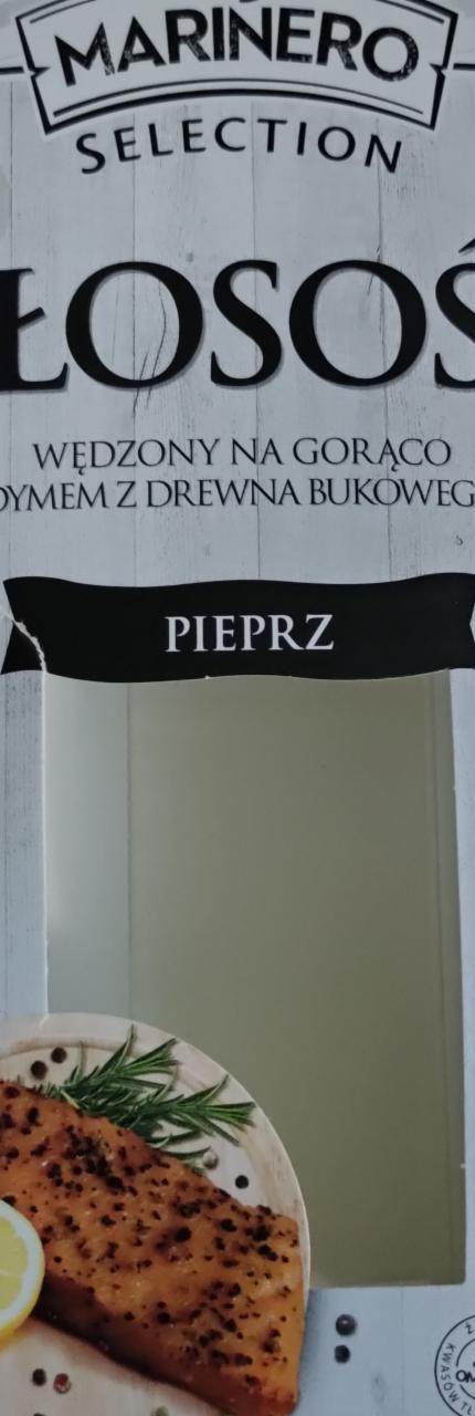 Zdjęcia - Łosoś wędzony na gorąco dymem z drewna bukowego Marinero