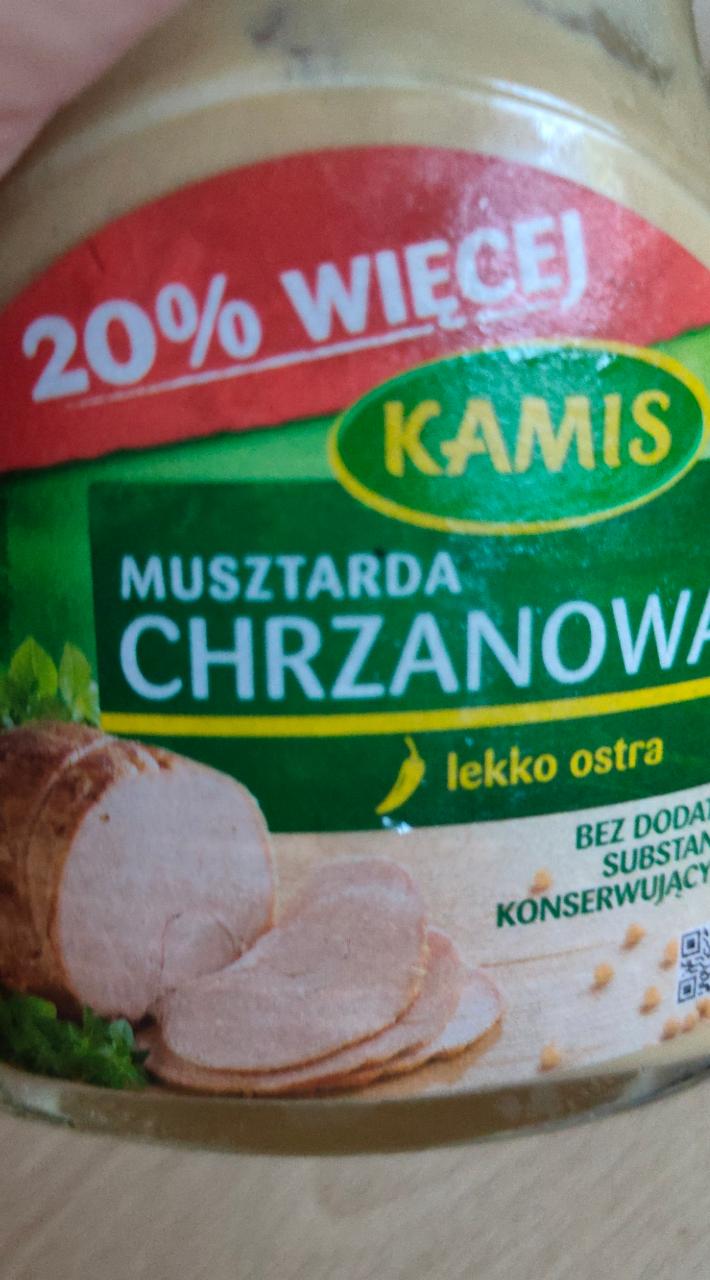 Zdjęcia - Kamis Musztarda Chrzanowa 20% więcej