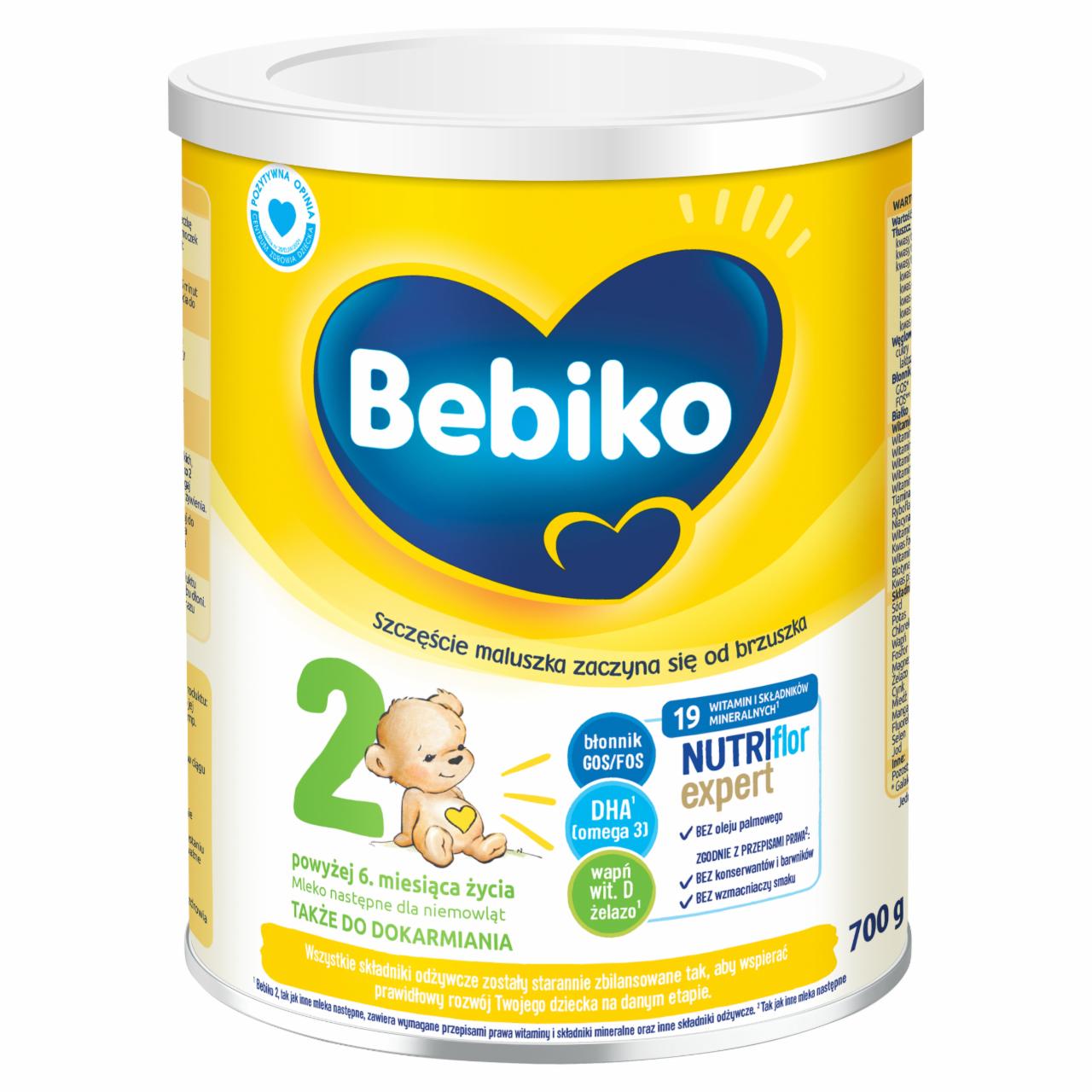 Zdjęcia - Bebiko 2 Mleko następne dla niemowląt powyżej 6. miesiąca życia 700 g