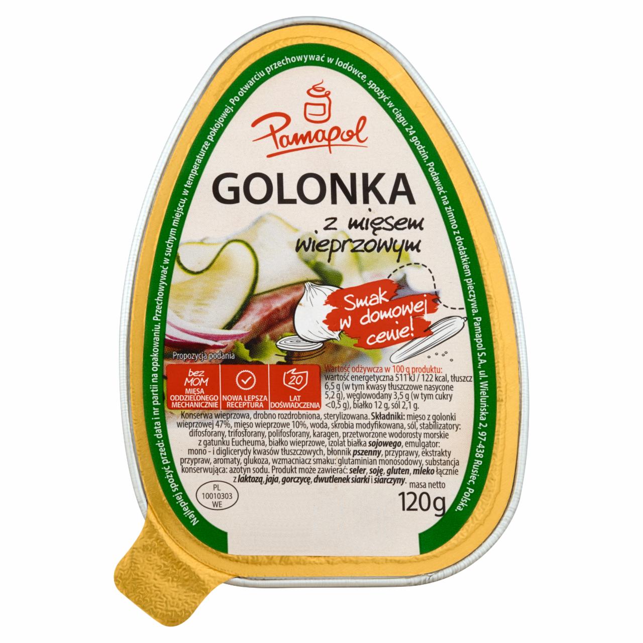 Zdjęcia - Pamapol Golonka z mięsem wieprzowym 120 g