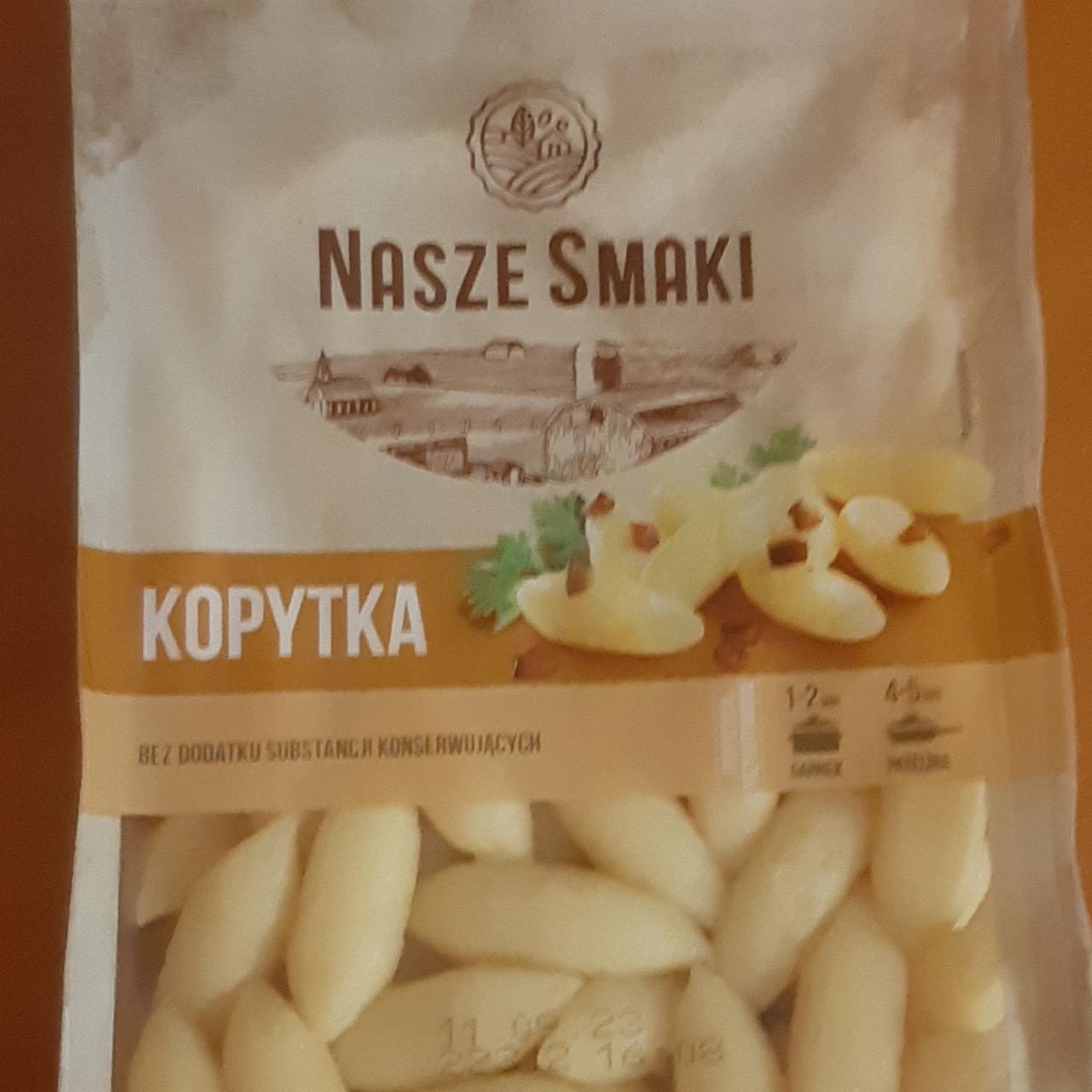 Zdjęcia - Kopytka Nasze Smaki