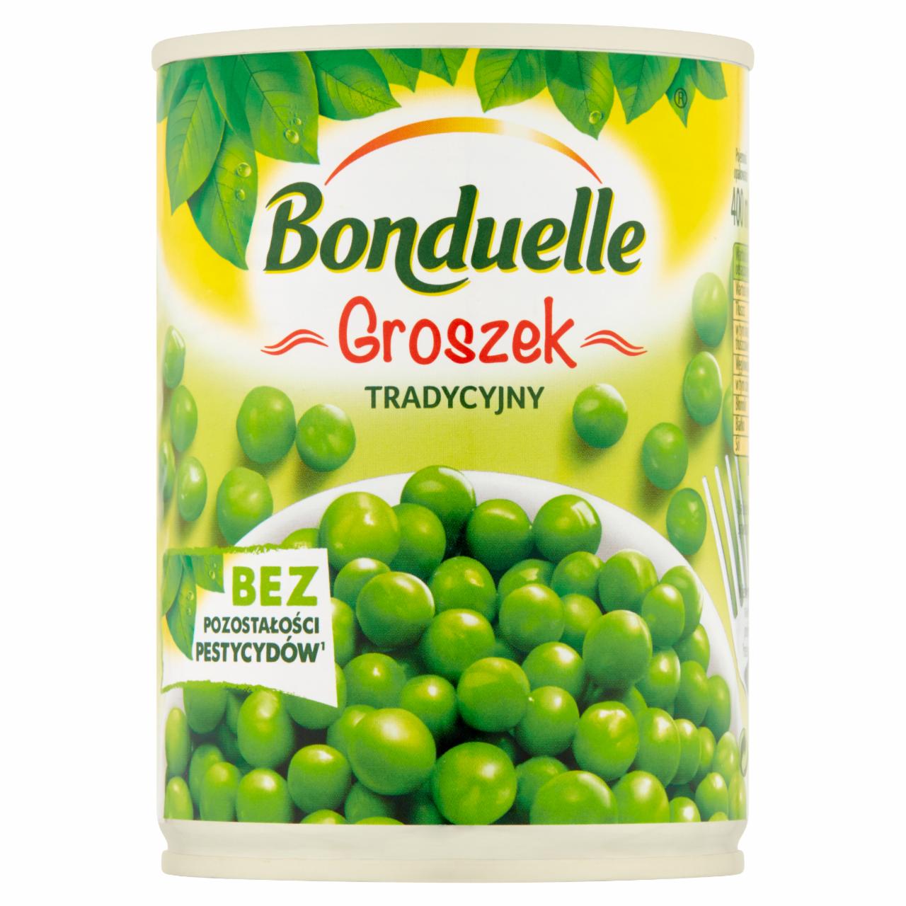 Zdjęcia - Bonduelle Groszek konserwowy tradycyjny 400 g